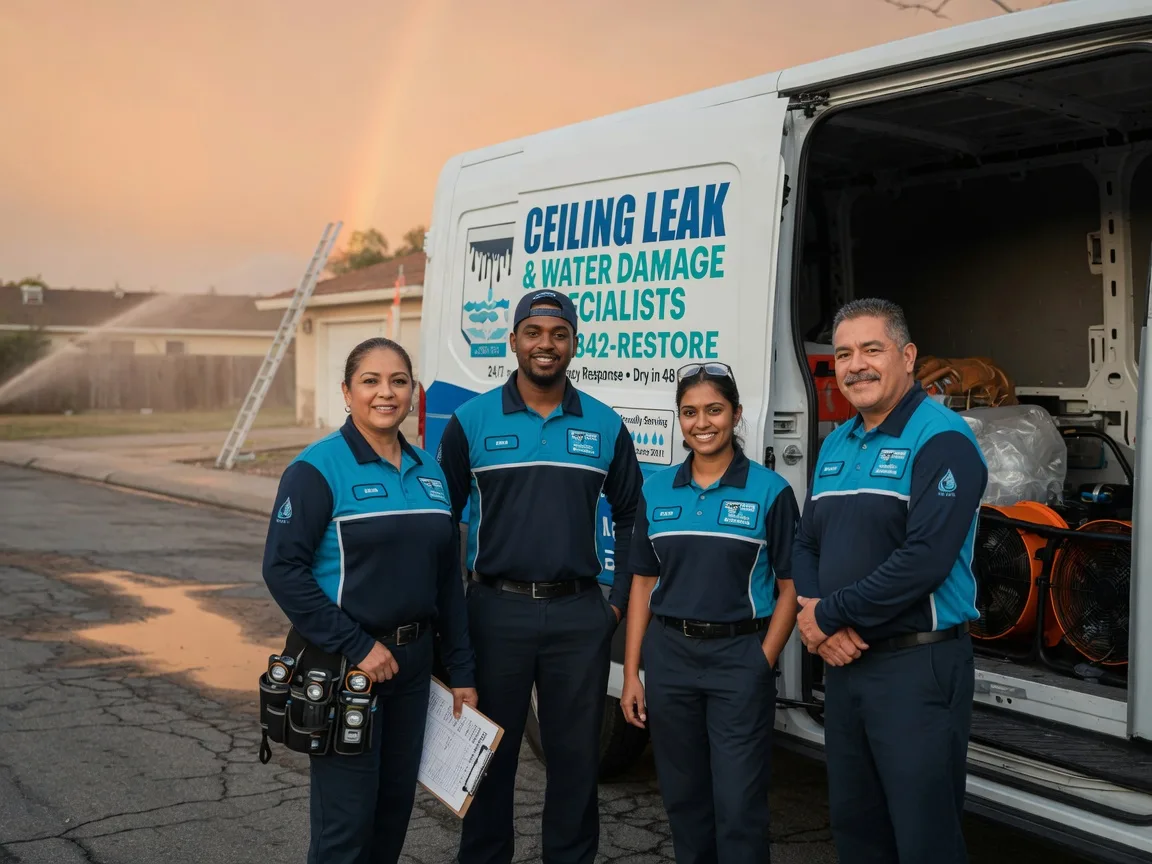 Ceiling Leak Cleanup company in Milroy, MN